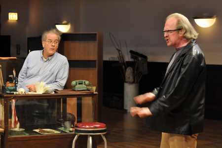 Ensemble members Francis Guinan and Tracy Letts