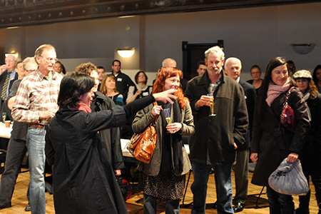 Cast of August: Osage County with Board of Directors and staff