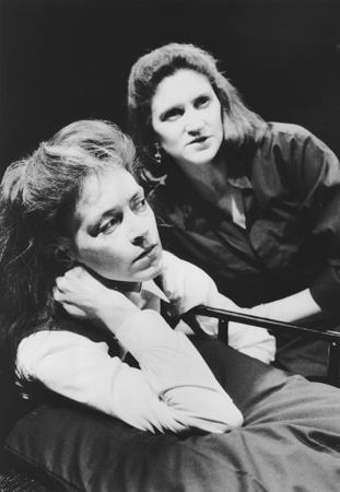 Ensemble members Martha Lavey and Molly Regan