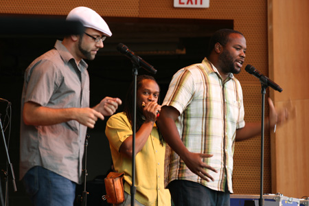 Kevin Coval, Russ Green and Idris Goodwin