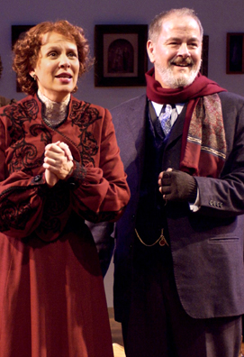 Ensemble members Amy Morton and Francis Guinan