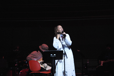 Jazz vocalist Maggie Brown