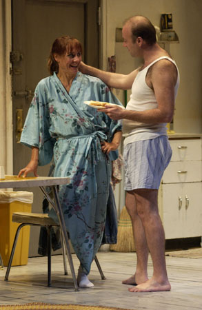 Ensemble members Yasen Peyankov and Laurie Metcalf