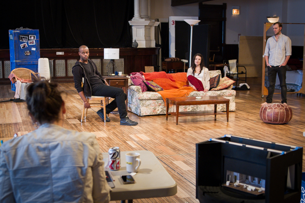 The rehearsal room for <i>Belleville</i>