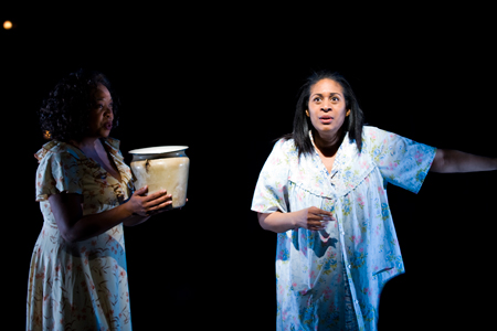 Jacqueline Williams and ensemble member Ora Jones