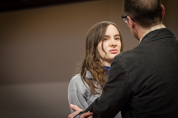 Melanie Neilan and ensemble member Tim Hopper