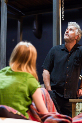 Rae Gray and ensemble member William Petersen