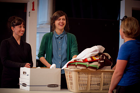 Audrey Francis, Grace Rex and Director Emily Ruth Campbell