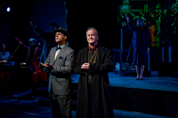 Dennis William Grimes and ensemble member Francis Guinan