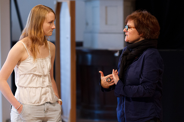 Rae Gray and director Hallie Gordon