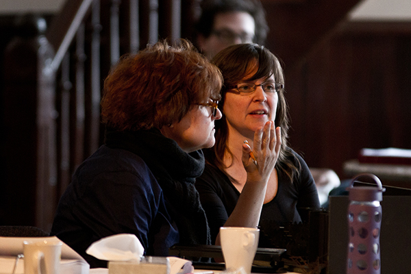 Director Hallie Gordona and adapter Heidi Stillman