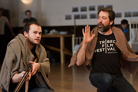 Stephen Louis Grush and ensemble member Ian Barford