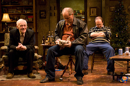 Ensemble members John Mahoney, Francis Guinan and Alan Wilder