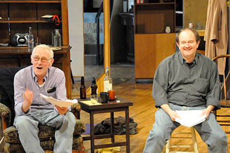 Ensemble members John Mahoney and Alan Wilder