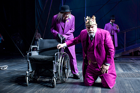 Ensemble member Lois Smith, Craig Spidle and ensemble member James Vincent Meredith