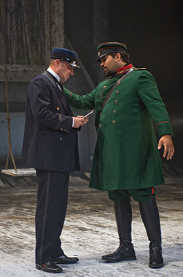 Ensemble member Yasen Peyankov and B. Diego Colon