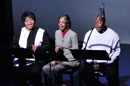 Tina Brown, Rhonda Preston and David Simmons